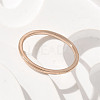 304 Stainless Steel Plain Band Rings STAS-I160-F03-KCG-3