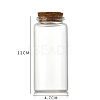 Glass Bottle CON-WH0085-73G-1