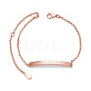 SHEGRACE Brass Inspirational ID Bracelets JB541B-1