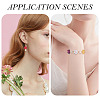 10Pcs Handmade Lampwork Beads LAMP-TADJ0001-01B-7