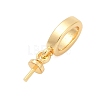Brass Tube Bails KK-P302-19G-1