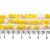 Glass Beads Strands EGLA-A034-M4mm-21-3