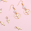 Brass Pendants KK-CN0003-33B-7