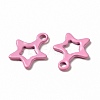 Spray Painted 201 Stainless Steel Charms STAS-G304-29B-2