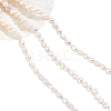  3 Strands 3 Styles Natural Cultured Freshwater Pearl Beads Strands PEAR-NB0001-86-1