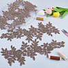 Flower Polyester Embroidery Lace Appliques DIY-WH20011-03A-4