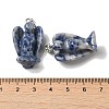 Natural Blue Spot Jasper Pendants G-C095-03P-01-3