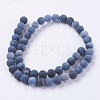 Natural Weathered Agate Beads Strands X-G-G589-8mm-07-2
