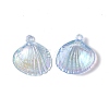 UV Plating Opaque Acrylic Pendants PACR-M003-16E-2