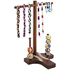 Baseball T Bar Wood Jewelry Display Stands for Necklaces Bracelets Rings ODIS-WH0177-011-1