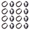 10 Pairs 304 Stainless Steel Hoop Earrings EJEW-UN0001-73-1