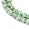 Synthetic Turquoise Beads Strands TURQ-H038-10mm-XXS23-2