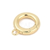 Brass Spring Gate Clasps KK-M311-25G-02-2