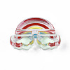 Transparent Acrylic Enamel Beads LS-OACR-N130-026-01-2