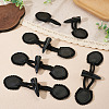 5 Pairs Resin Buttons BUTT-TA0001-48C-5