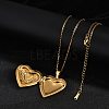 201 Stainless Steel Cable Chain Necklaces NJEW-M050-04F-G-1-2