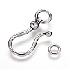 Tibetan Style S Hook Clasps LS-LF5091Y-3