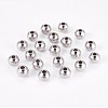 Tarnish Resistant 202 Stainless Steel Rondelle Spacer Beads STAS-F094-06B-P-1