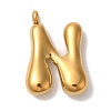 Ion Plating(IP) 304 Stainless Steel Pendants X-STAS-M017-08G-15-1