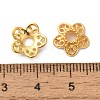 Tibetan Style Alloy Bead Caps K0P34012-3