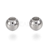 202 Stainless Steel Beads STAS-K204-02E-P-2