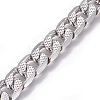 Tarnish Resistant 304 Stainless Steel Cuban Link Chains CHS-L020-042P-1