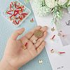 60Pcs Alloy Stud Earring Findings FIND-FH0005-71-3