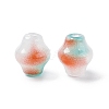 Opaque Glass Beads GLAA-F117-04C-2