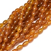 Natural Agate Beads Strands G-D0005-11-1