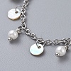 Charm Bracelets & Dangle Earrings Sets SJEW-JS01081-3