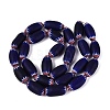Handmade Millefiori Glass Barrel Beads LA-N002-37A-2