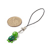 Resin Tortoise Pendant Mobile Straps HJEW-JM00876-4