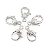 SHEGRACE Brass Lobster Claw Clasps XGR0097P-130P-1