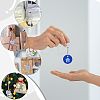 Opaque Acrylic Pendants SACR-WH0006-32A-01-5