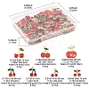 50Pcs 7 Styles Alloy Enamel Pendants ENAM-FS0003-19-4