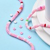 Handmade Polymer Clay Beads Strands X-CLAY-N008-008N-7