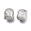 Tarnish Resistant Buddhist 304 Stainless Steel Beads STAS-K207-63P-2