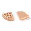 Luminous Resin Imitation Chocolate Decoden Cabochons RESI-K036-28F-03-4