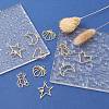 10Pcs 5 Style Alloy Pendants FIND-YW0003-70-5
