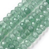 Dyed Natural Malaysia Jade Rondelle Beads Strands G-E316-2x4mm-40-1