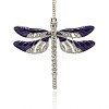 Alloy Enamel Dragonfly Big Pendants ENAM-L034-05P-1