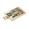 201 Stainless Steel Pendant STAS-B033-01G-13-3