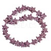 Synthetic Coral Dyed Carved Beads Strands CORA-K009-06B-06-4
