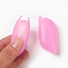 Silicone Portable Toothbrush Case X-SIL-WH0001-05-2