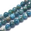 Natural Apatite Beads Strands G-F617-01-10mm-1