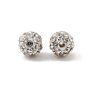Grade A Rhinestone Pave Disco Ball Beads RB-Q100-12-2