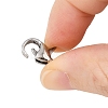 Tarnish Resistant 304 Stainless Steel Lobster Claw Clasps STAS-AB16-2