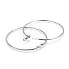 Tarnish Resistant 201 Stainless Steel Hoop Earrings EJEW-F188-24P-E-2