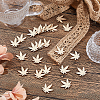 60Pcs Wood Pendants WOOD-FH0002-30C-4