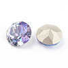 Pointed Back & Back Plated K9 Glass Rhinestone Cabochons RGLA-J012-10mm-539LS-4